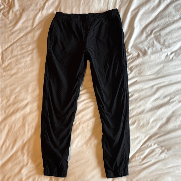 Eddie Bauer Black Jogger Sweatpants Tapered Fit - Picture 1 of 2
